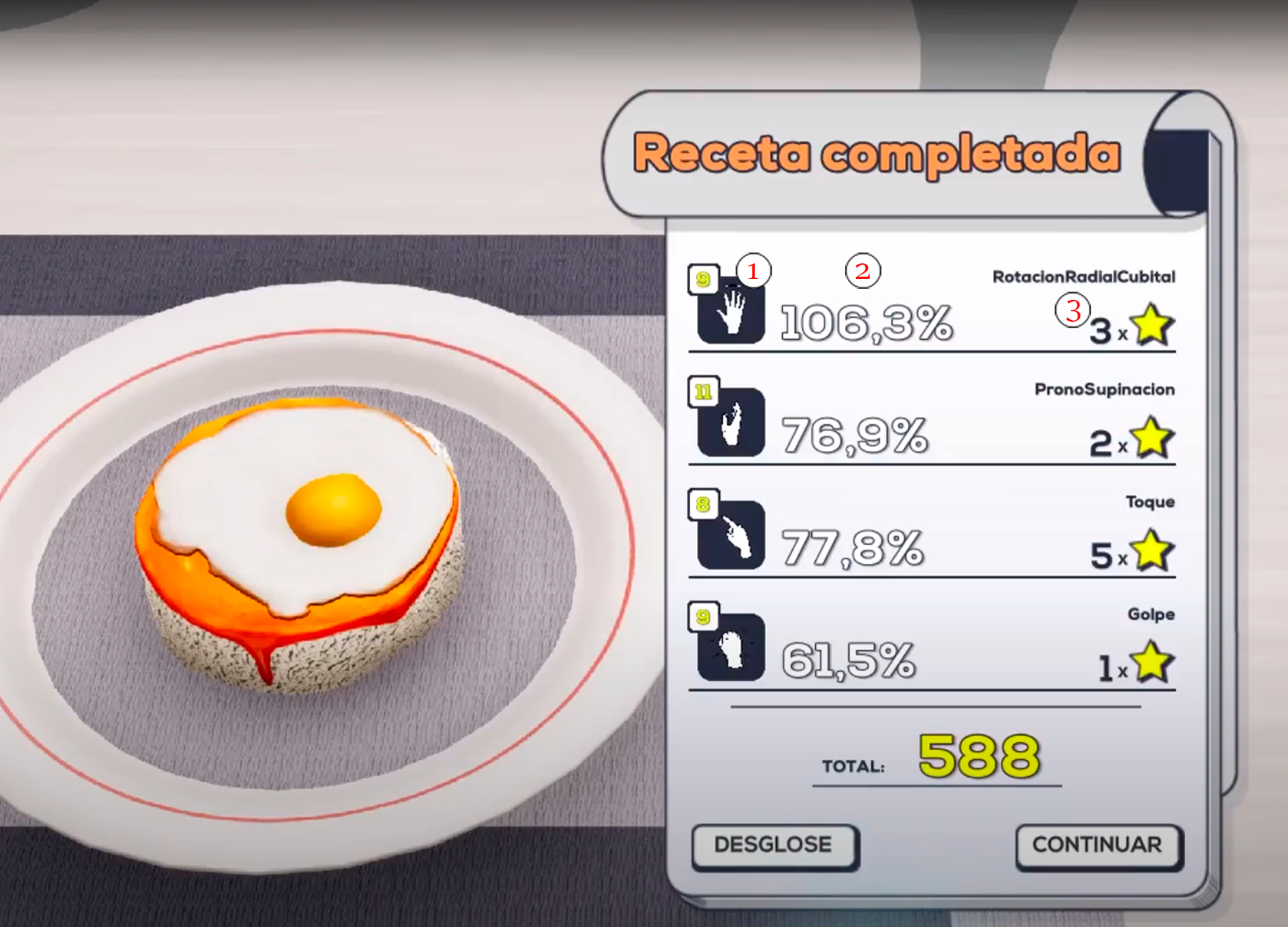 ArmRest system interface and setup layout