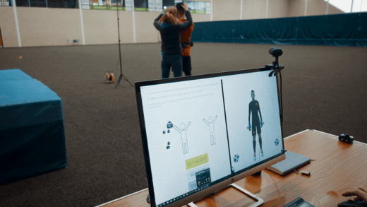 CleanSheet movement and tracking sequence